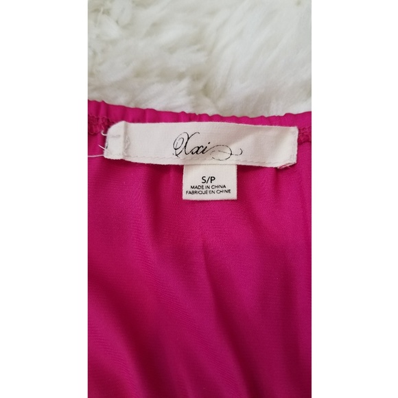 F21 Colorblock Hot Pink/Black Dress - Picture 7 of 7